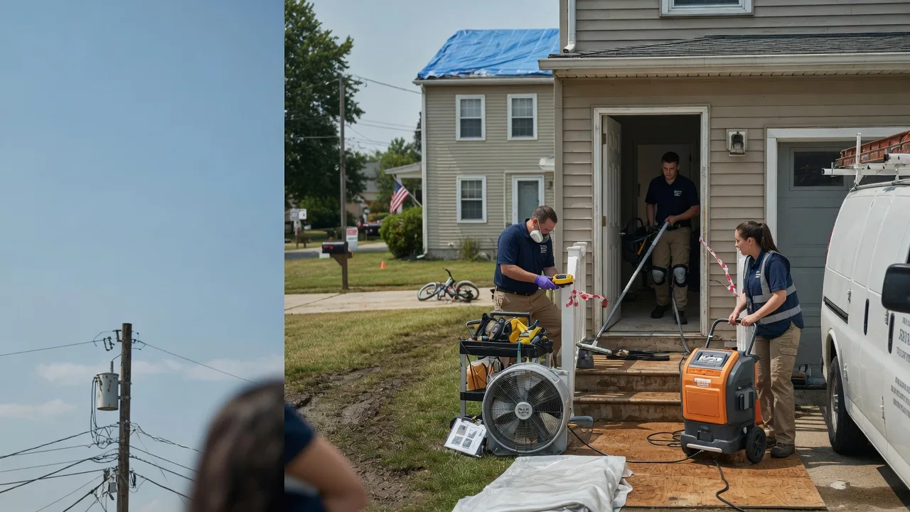 Water Damage Repair in Mcdade, TX near me